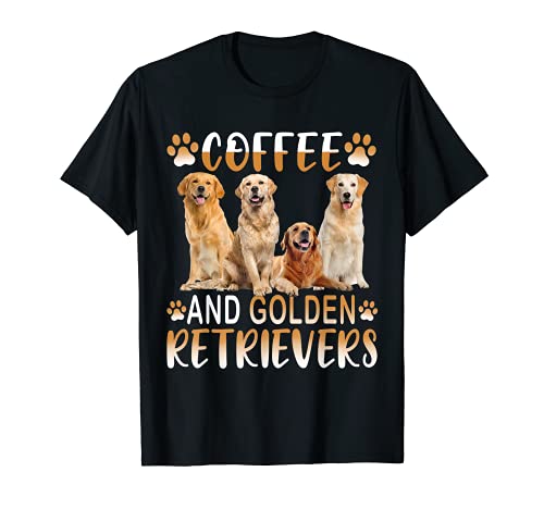 Café Para Perros Golden Retriever Camiseta