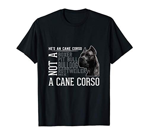 Cane Corso Mastín perro moloso Camiseta