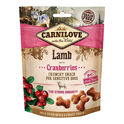 Carnilove Carnilove Crunchy Snack Lamb & Cranberries, Premios Para Perro, 200g - 200 gr