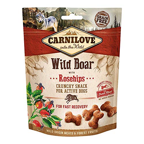 Carnilove Carnilove Crunchy Snack Wild Boar & Rosehips, Premios Para Perro, 200g - 200 gr