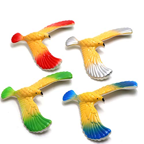 Cipliko Equilibrio de los Juguetes del pájaro Juguetes nostálgicos del pájaro Flotante, Juguetes del Dedo pequeño del pájaro Flotante para los niños