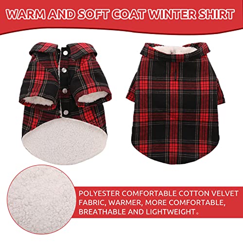 CITÉTOILE Abrigo para perro, chaqueta de invierno para perro de talla pequeña/media/grande, chaleco de invierno para perros con agujero para entrepierna, abrigo para perros escoceses, XL