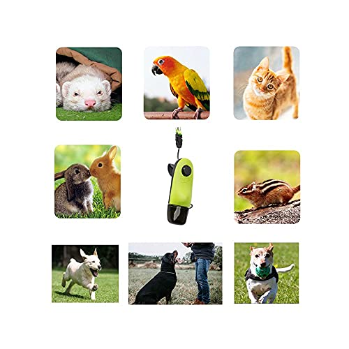 Clicker Para Adiestramiento Perro,2 En 1 – Adiestramiento Para Perros Con Silbato,Clicker Para Adiestramiento de Perros, Gatos Y PequeñOs Animales.