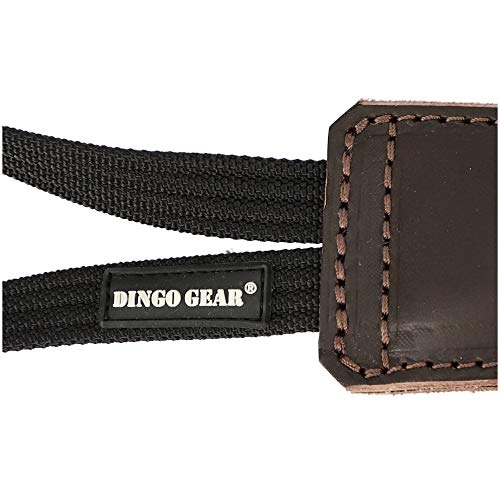 Dingo Gear S00234 - Juguete para perros de piel granulada para entrenamiento K9 IGP IPO Obiedence para entrenamiento de perros, color marrón