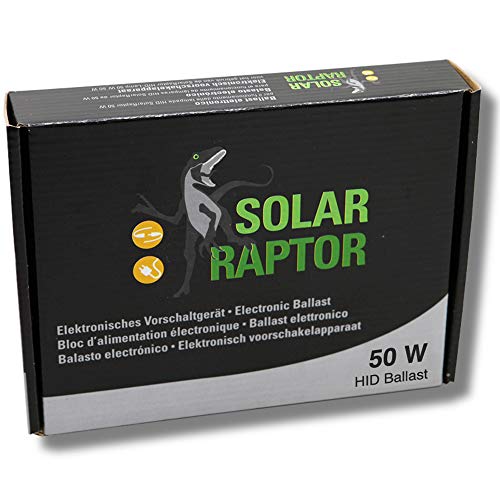Econlux SolarRaptor - Balasto electrónico para lámparas HID de 50 W, balasto para terrarios HID hasta 50 W