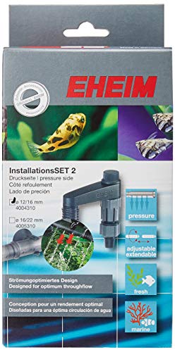 Eheim Kit de instalación para Filtro Externo de Acuario, número 2, 12/16 mm