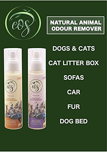 EOS vecinos - Spray natural elimina olores animales, de superficies como perros, areneros, etc.