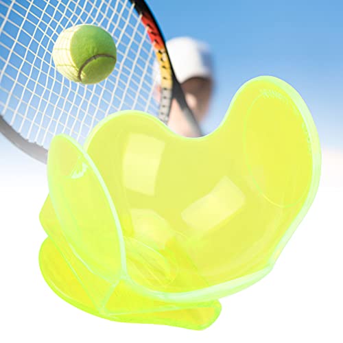 Eosnow Clip para Pelota de Tenis, Soporte para Clip de Cintura Ligero y Duradero Mantenga la Pelota de Tenis firmemente para los Amantes del Tenis(Fluorescent Yellow)