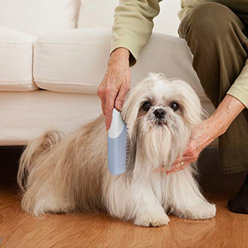 Esenlong Cepillo eliminador de olores de ozono para mascotas desodorización para el pelo de mascotas peine para perros y gatos Eliminar olores desagradables