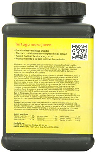 EXO TERRA Alimento para Tortuga Juvenil Europea - 260 gr
