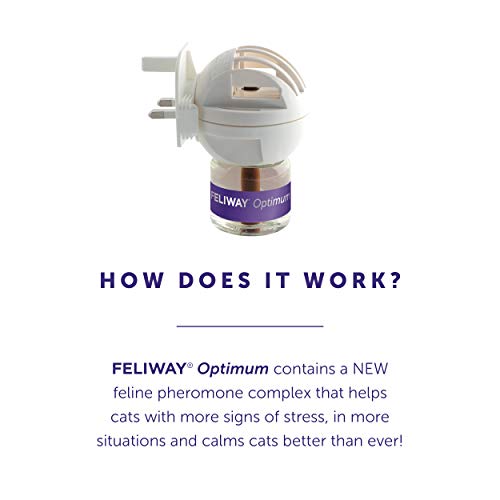 FELIWAY Optimum - Kit de iniciación y Recambio para difusor (0,162 kg)