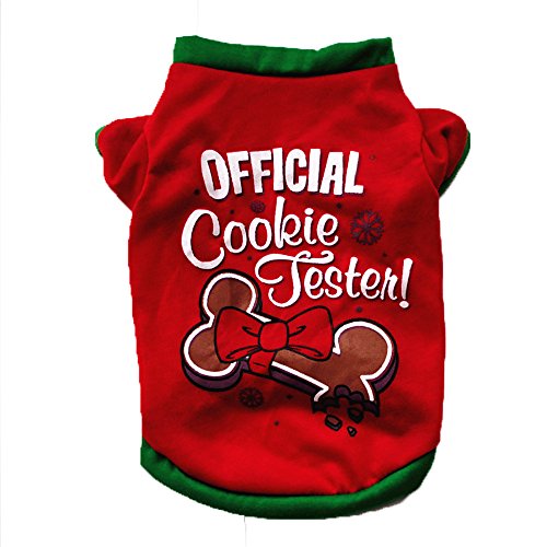 Fossrn Disfraz Navidad Perro Pequeño - Official Cooleie Festen - Camiseta Navidad Ropa Mascotas Cachorro Niño Niña
