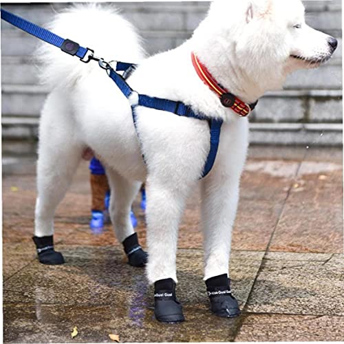 Froiny Botas a Prueba Agua Botas Perros Antideslizante Patas Perros Zapatos Protección para Mascotas Zapatos Perro Paw Protector Doggy Botas para Perros Pequeños Cats Puppy