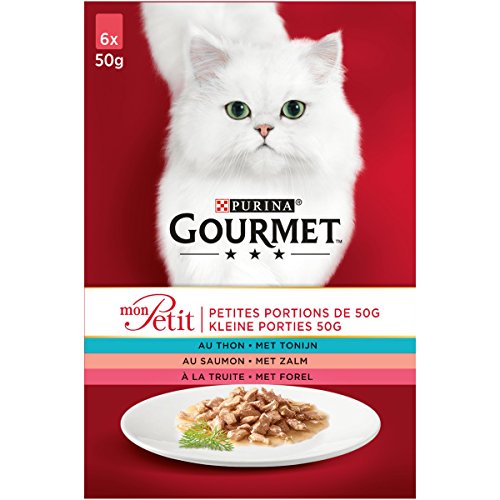 Gourmet Mon Petit - Comida para Gato Adulto. Sabores Variados