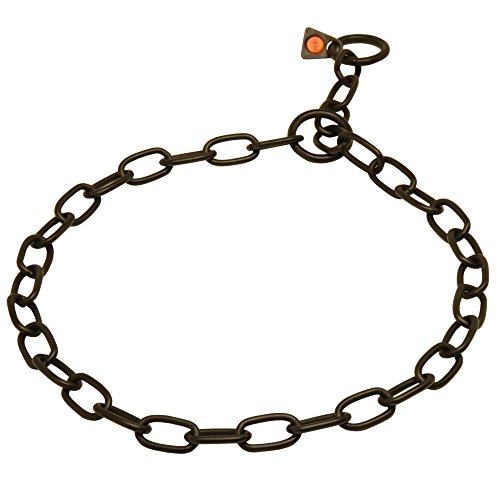 Herm Sprenger - Collar de acero inoxidable para perro de San Bernardo, 3 mm de diámetro, tamaño 26 pulgadas (67 cm) para perros con cuello de 58 a 60 cm