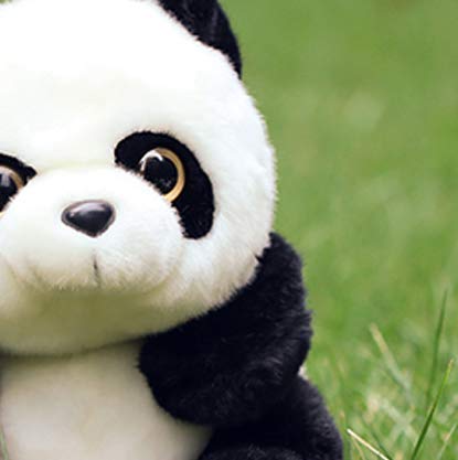 HLJZK Panda Peluche Juguete Gigante Panda Base Muñeca Muñeca Recuerdo Niño 20Cm