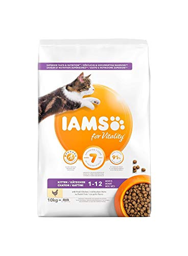 IAMS for Vitality Alimento para Gatitos con pollo fresco [800 g]
