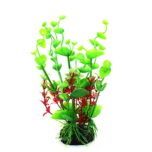 Jiacheng29 Planta Artificial para Acuario, Hierba de Agua, Color Brillante, Adorno de pecera, decoración de plástico