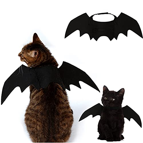 Jun7L Decoraciones de Halloween Cat Harness Lindo Pet Pet Pet Cat May Wins (Color : 1pc)