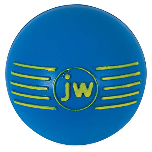 JW JW43031 Juguete Isqueak Ball Madium, Pelota De Goma Gruesa para Perros, M