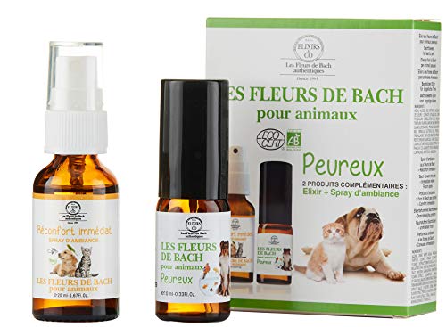Las flores de Bach para animales ecológicos – Programa completo – 1 Elixir + spray de ambiente – Pureux