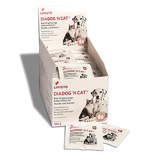 Livisto DiaDog N Cat - 60 x 5 g para perros y gatos