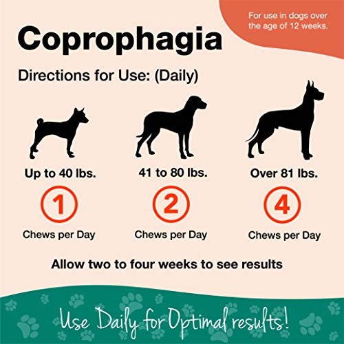 NaturVet COPROPHAGIA Plus Breath Aid Stool Deterrent Soft Chew Dogs (CUP)-70 ct