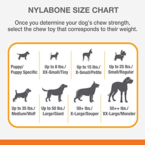 Nylabone Power Chew Holiday – Juguetes para masticar para perros pavo gigante