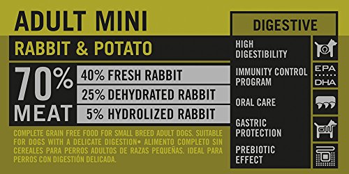Optima nova Adult Mini Digestive Rabbit & Potato Grain Free 8000 g