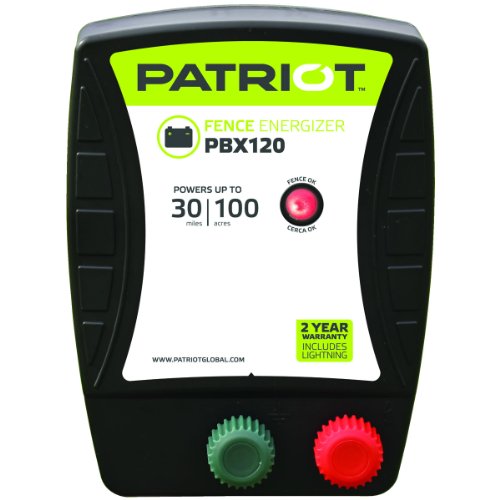 Patriot PBX120 Energizador de Valla de batería, 1,2 Julios