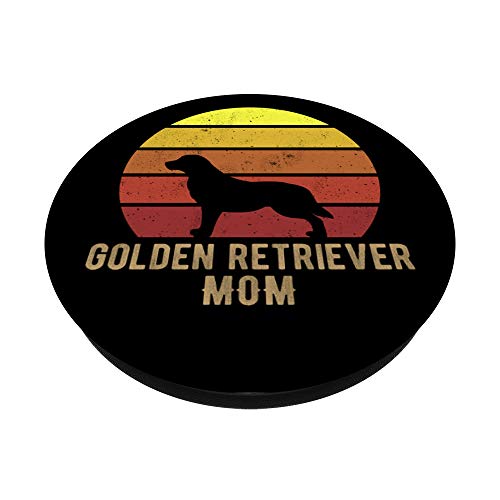 Perro Golden Retriever Mamá Madre PopSockets PopGrip: Agarre intercambiable para Teléfonos y Tabletas