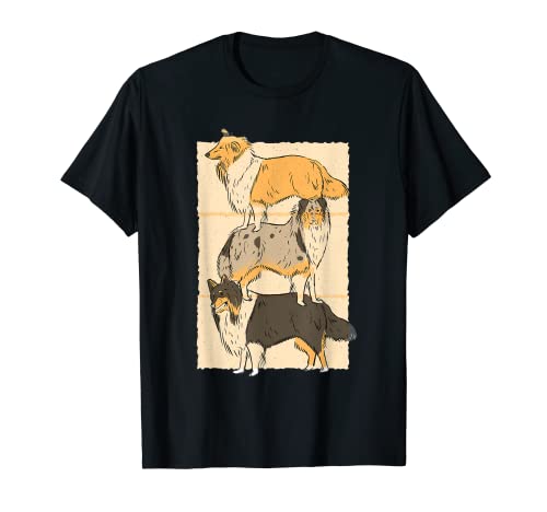 Perros Rough Collie Camiseta
