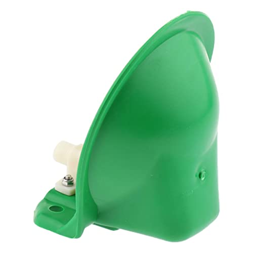 PETSOLA Tazón De Agua Automático con Válvula De Metal/Plástico (se Adapta A Tubería De 20 Mm) para Ganado Oveja Cerdo - Válvula Plástico