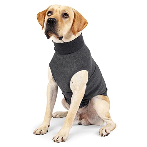 Petyoung Perro Ansiedad Chaqueta Escocia Suave Ansiedad Chaleco de Perro Abrigo Camisa Alivio Calmante Abrigo Pequeño Mediano para Perros