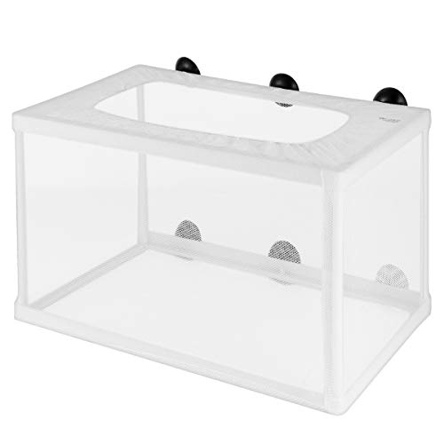 POPETPOP Caja de cría de peces para acuario, caja de cría de peces, caja para criadero de peces de tamaño grande