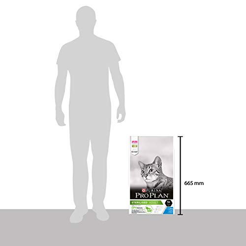 Pro Plan – Sterilised Adulto – Optirenal – Conejo – 10 kg – Pienso esterilizado para Gatos Adulto – Croquetas para Gatos Adultos