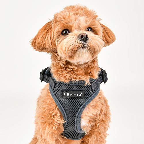 PUPPIA Ritefit Harness, Polyester, Negro, S