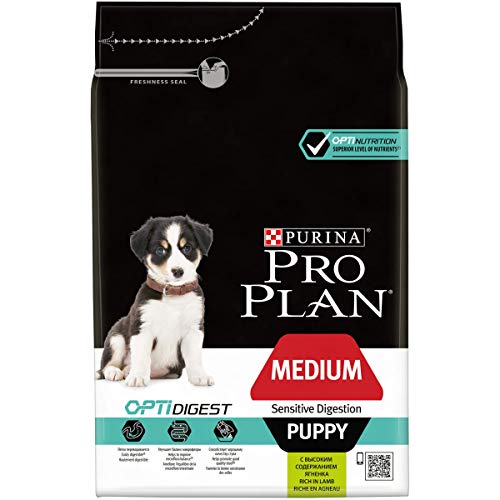 Purina ProPlan Medium Puppy Digest pienso para perro cachorro Cordero 4 x 3 Kg