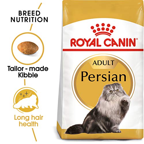 ROYAL CANIN Persian Secco Gato kg. 10 comederos para Gatos en Forma de croquetas, Multicolor, único