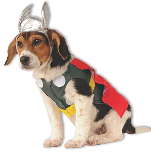 Rubies Thor Perro de Mascota Disfraz Super héroe Disfraz de cómic de los Animales Nuevas