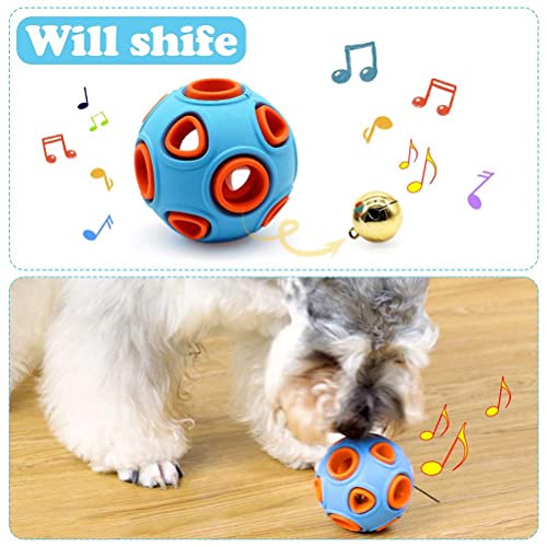 Sahgsa Pelota elástica para perros resistente con bolas de goma para jugar a perros