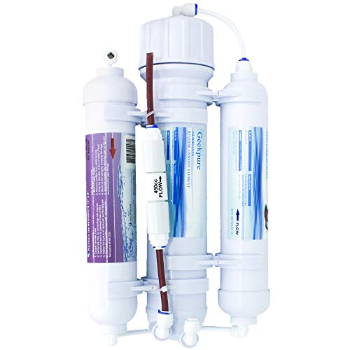Sistema de filtro de agua de ósmosis inversa de 3 etapas para acuario-encimera -100GPD
