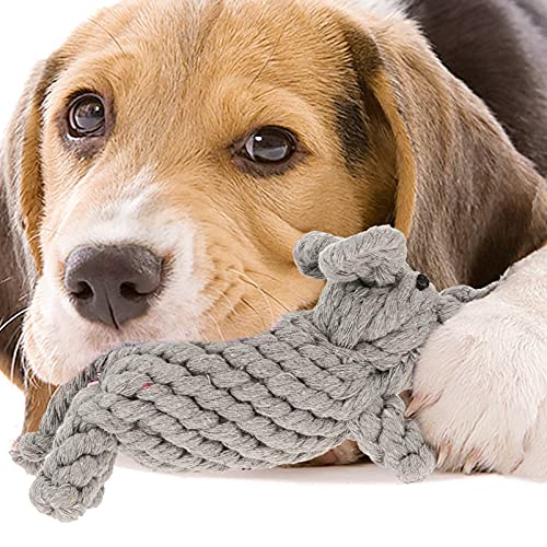STOBOK Juguetes para Masticar Perros Juguetes de Peluche para Mascotas Juguetes de Cuerda Resistente Juguetes Interactivos Juguetes Divertidos para Hacer Ejercicio para Perros Entretener
