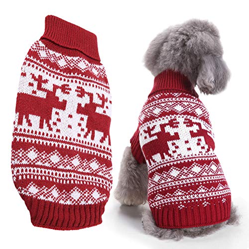 Suéteres para Perros Femeninos, Ropa de Perro Salchicha, Traje de Navidad para Perros, Pijamas de Navidad para Perros, Ropa para(DYD59 Red XXL)