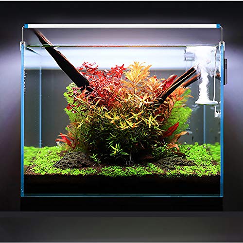 Suszian 7W LED Aquarium Lighting Luz Extensible Impermeable para Plantas acuáticas para acuáticos, arrecifes, Plantas y Mantenimiento de Peces, pecera