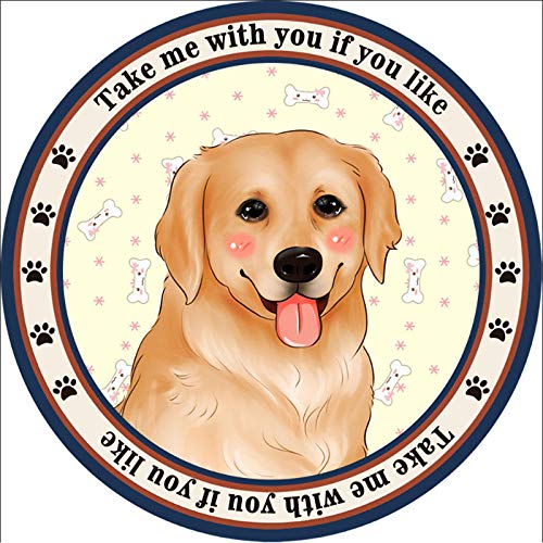 SYQY Soft Puppy Big Dog Matket Mat Impermeable Cama para Mascotas para Perros pequeños Grandes Pug Golden Retriever Pitbull Cestas para Animales Petshop-Golden_Retriever_S-diámetro_57cm