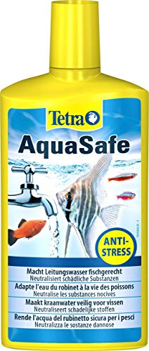 Tetra AquaSafe 500 ml Agua del Grifo Segura para los Peces + EasyBalance 250 ml Estabiliza valores Importantes del Agua hasta Seis Meses, lo Que Permite atrasar el Siguiente Cambio de Agua
