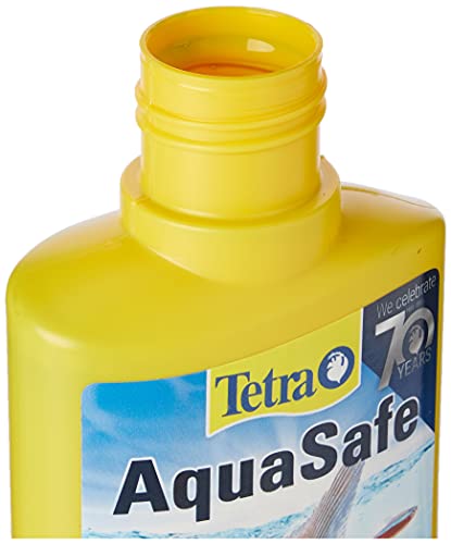 Tetra AquaSafe para convertir el Agua del Grifo en Agua Segura y Saludable para Peces y Plantas, 250 ml