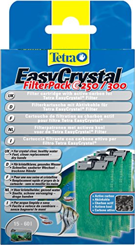 Tetra EasyCrystal C250/300 - Juego de 2 filtros de carbón activo