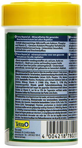 Tetra ReptoCal 100 ml - Alimento mineral equilibrada para todos los reptiles